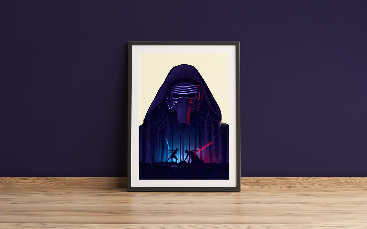 Star Wars Poster | The Force Awakens Print | Kylo Ren