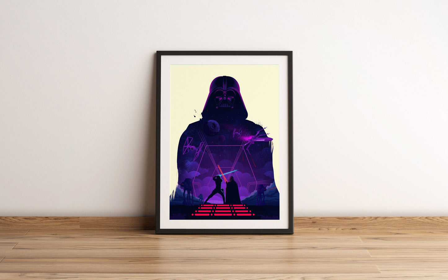 Star Wars Poster | The Empire Strikes Back Print | Darth Vader