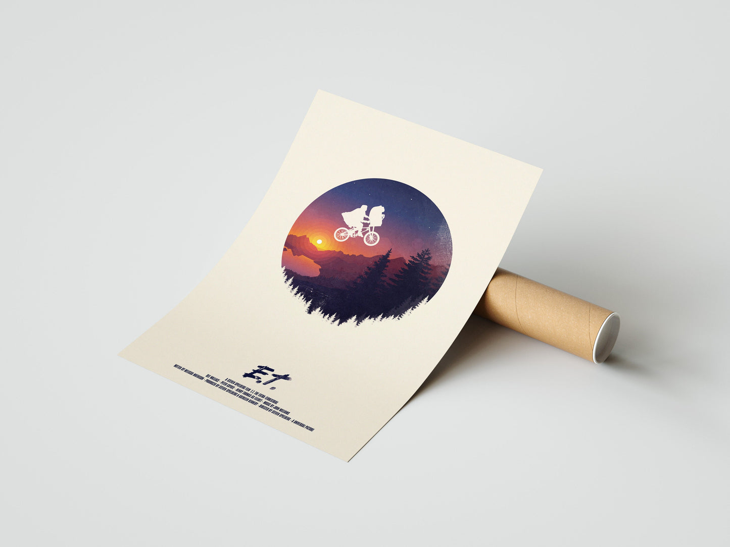 E.T. the Extra Terrestrial Poster Print
