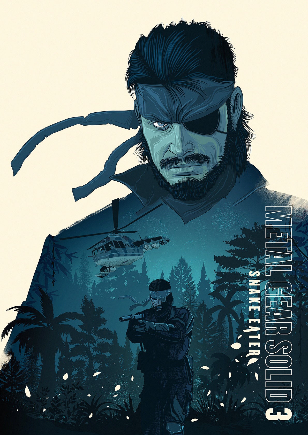 Metal Gear Solid 3 Snake Eater - Poster Print