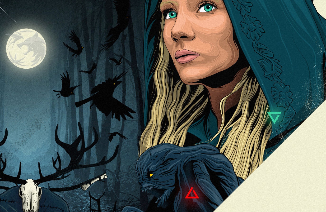The Witcher Poster Print