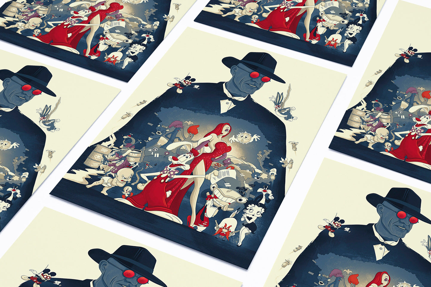 Who Framed Roger Rabbit Poster Print