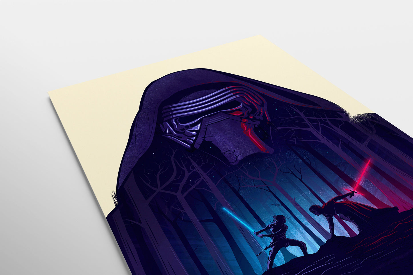 Star Wars Poster | The Force Awakens Print | Kylo Ren