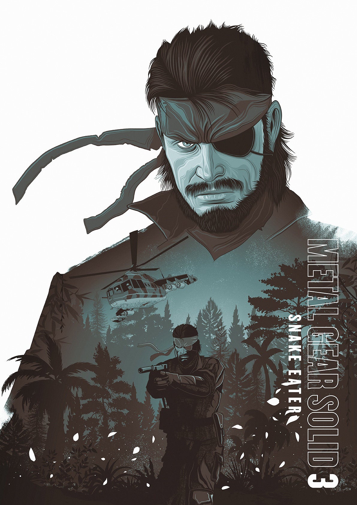 Metal Gear Solid 3 Snake Eater - Poster Print