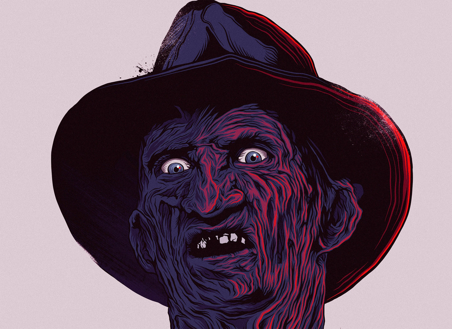A Nightmare On Elm Street Poster Print - Freddy Krueger