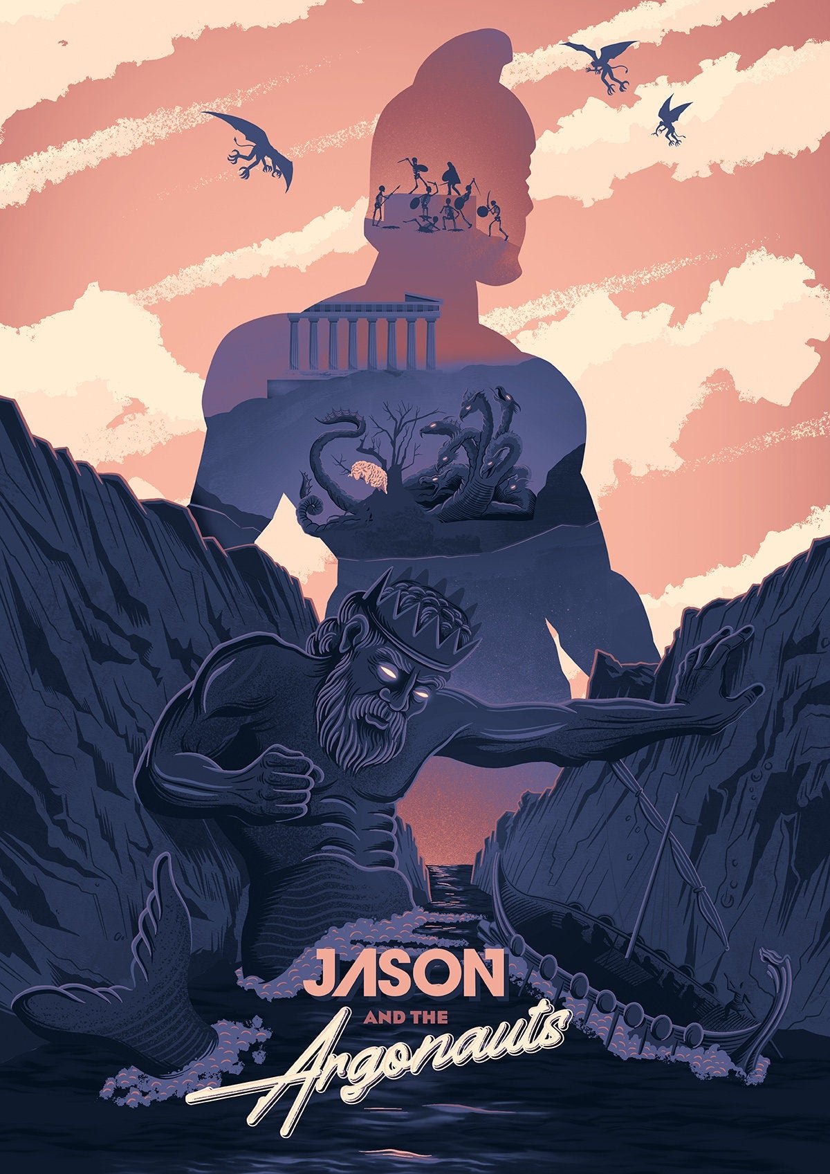 Jason And The Argonauts Poster Print