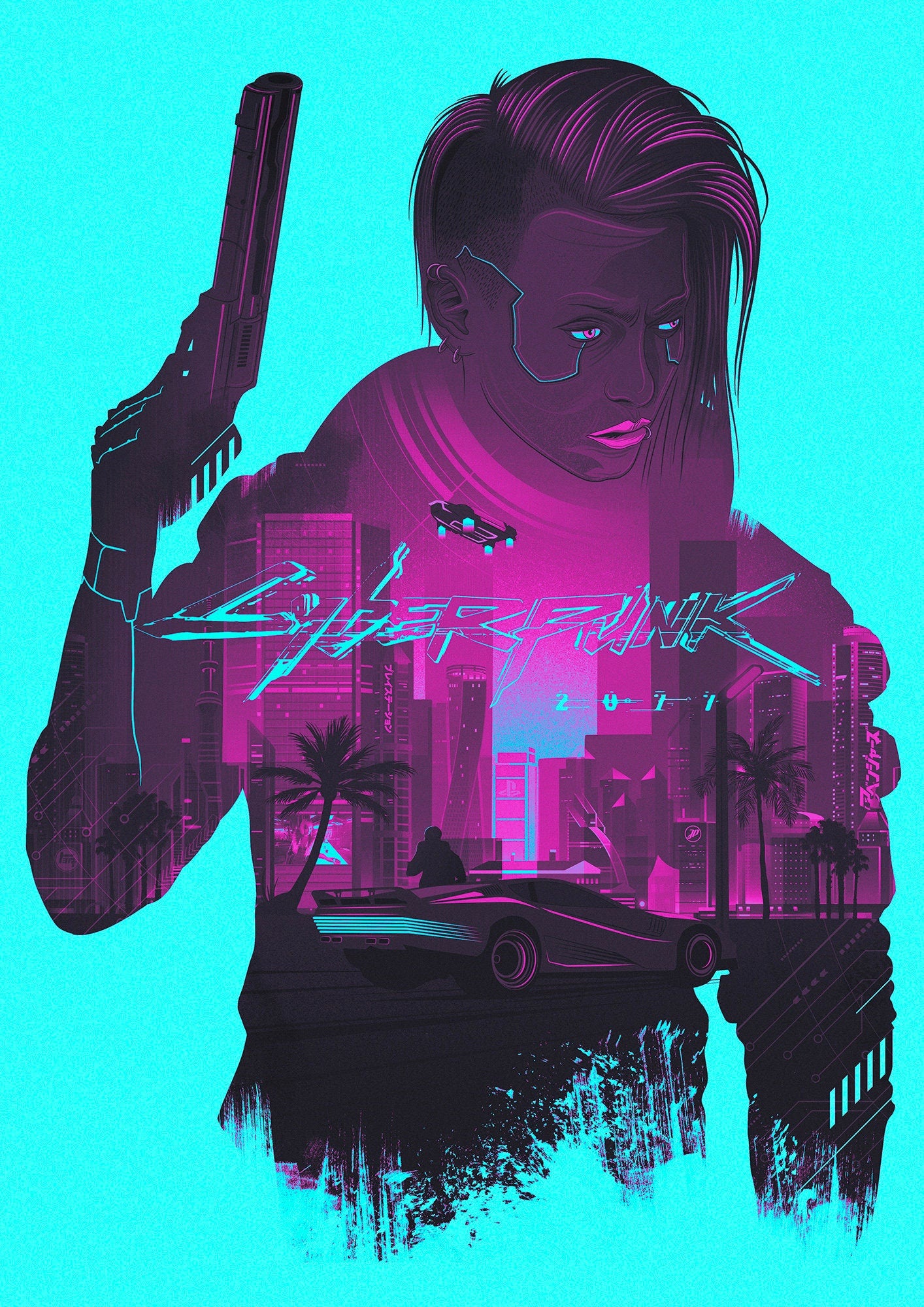 Cyberpunk 2077 Poster Print