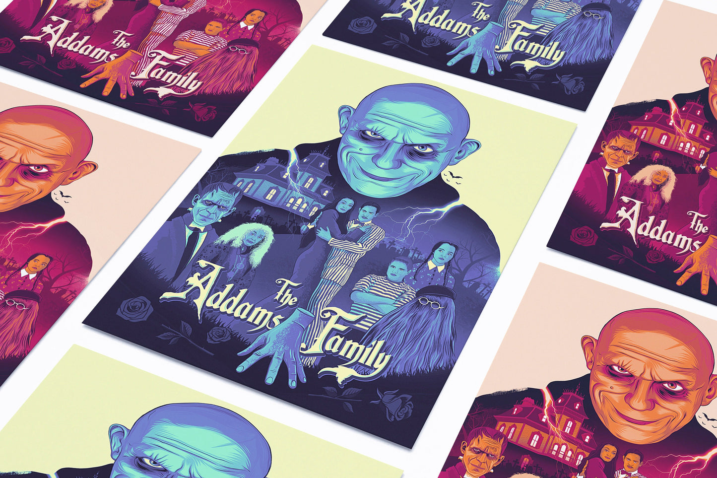 The Addams Family Poster Print