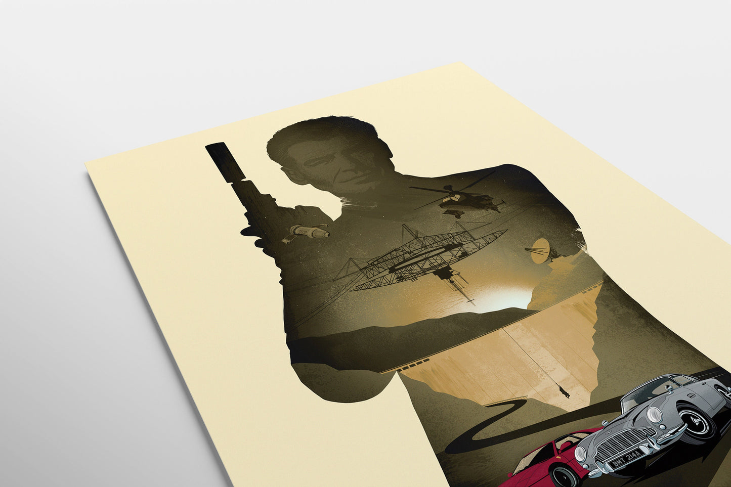007 James Bond Collection Poster Prints