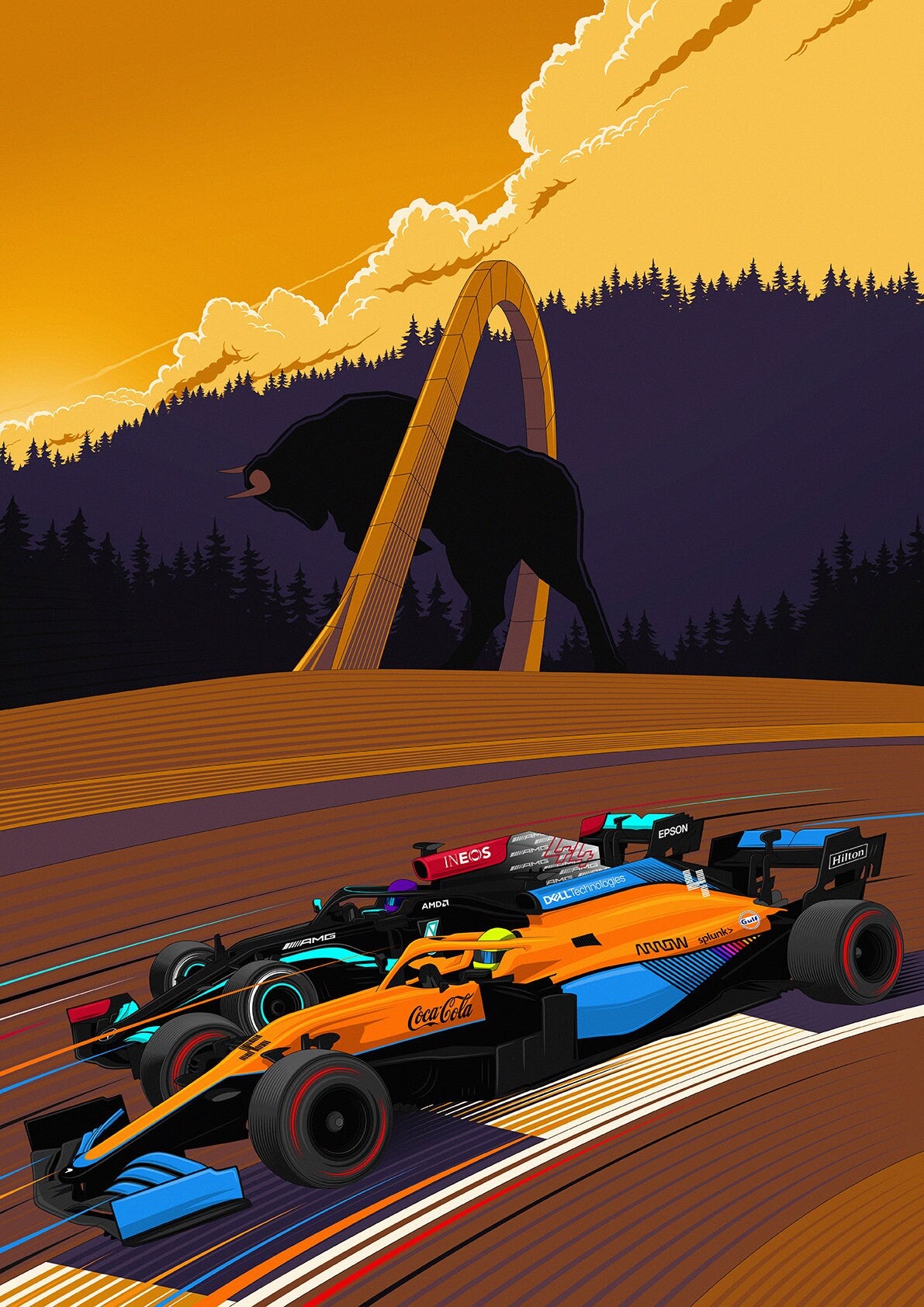 F1 Austria Grand Prix Print