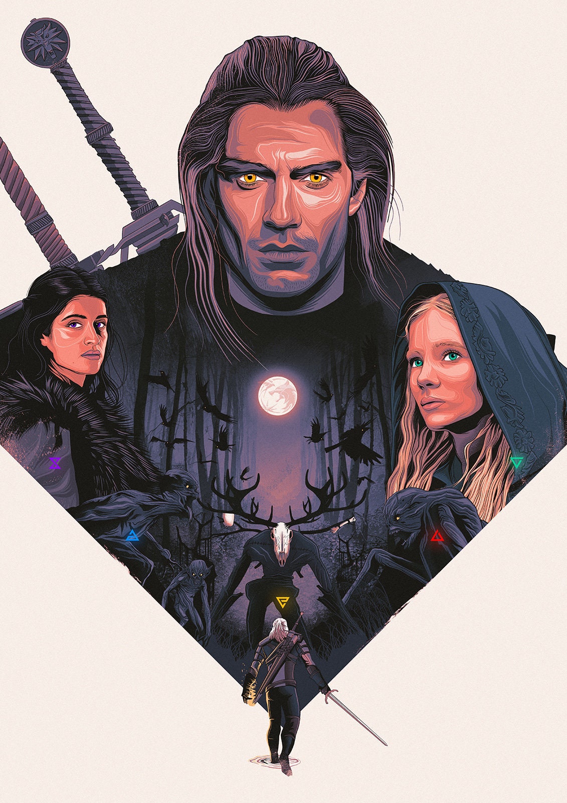 The Witcher Poster Print