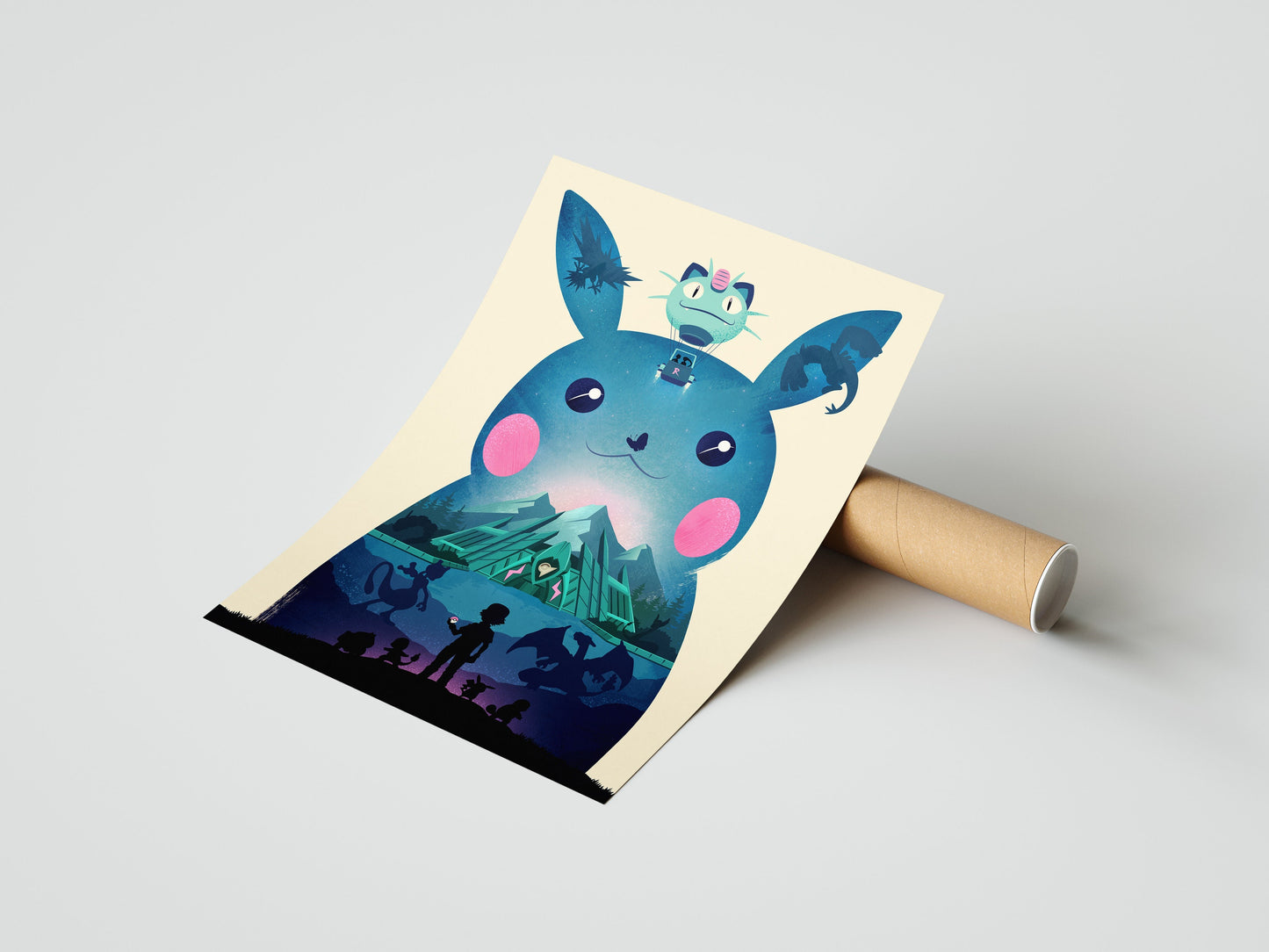Pokemon Pikachu Poster Print