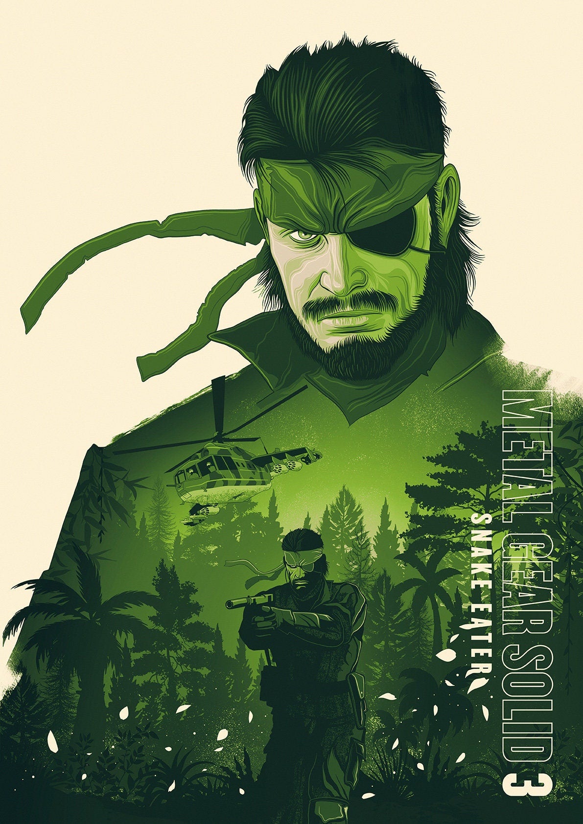 Metal Gear Solid 3 Snake Eater - Poster Print