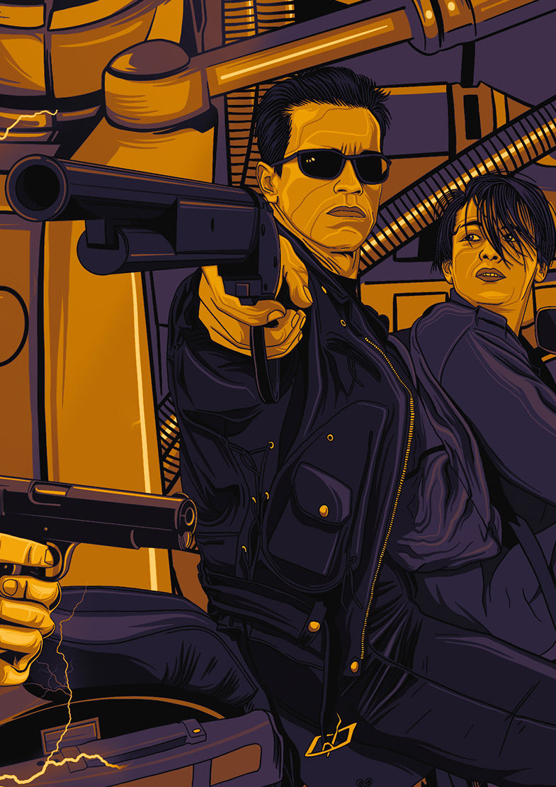 Terminator 2 Judgement Day Poster Print