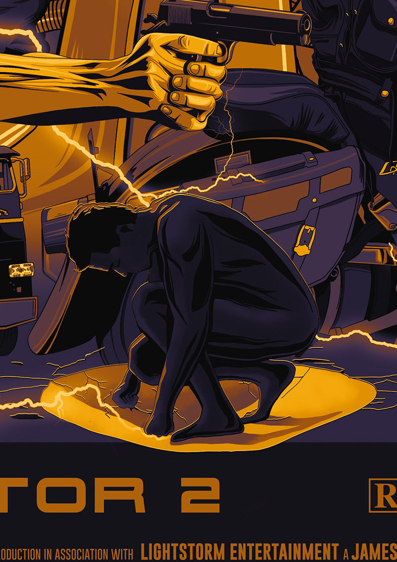 Terminator 2 Judgement Day Poster Print