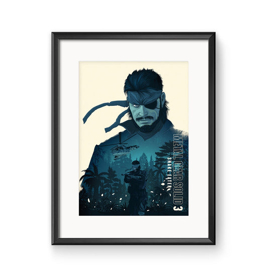 Metal Gear Solid 3 Snake Eater - Poster Print