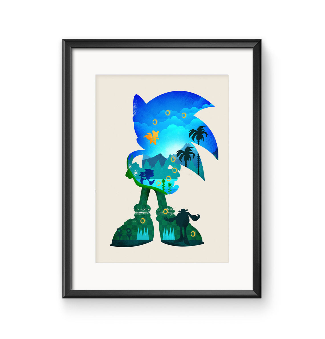 Sonic Poster Print