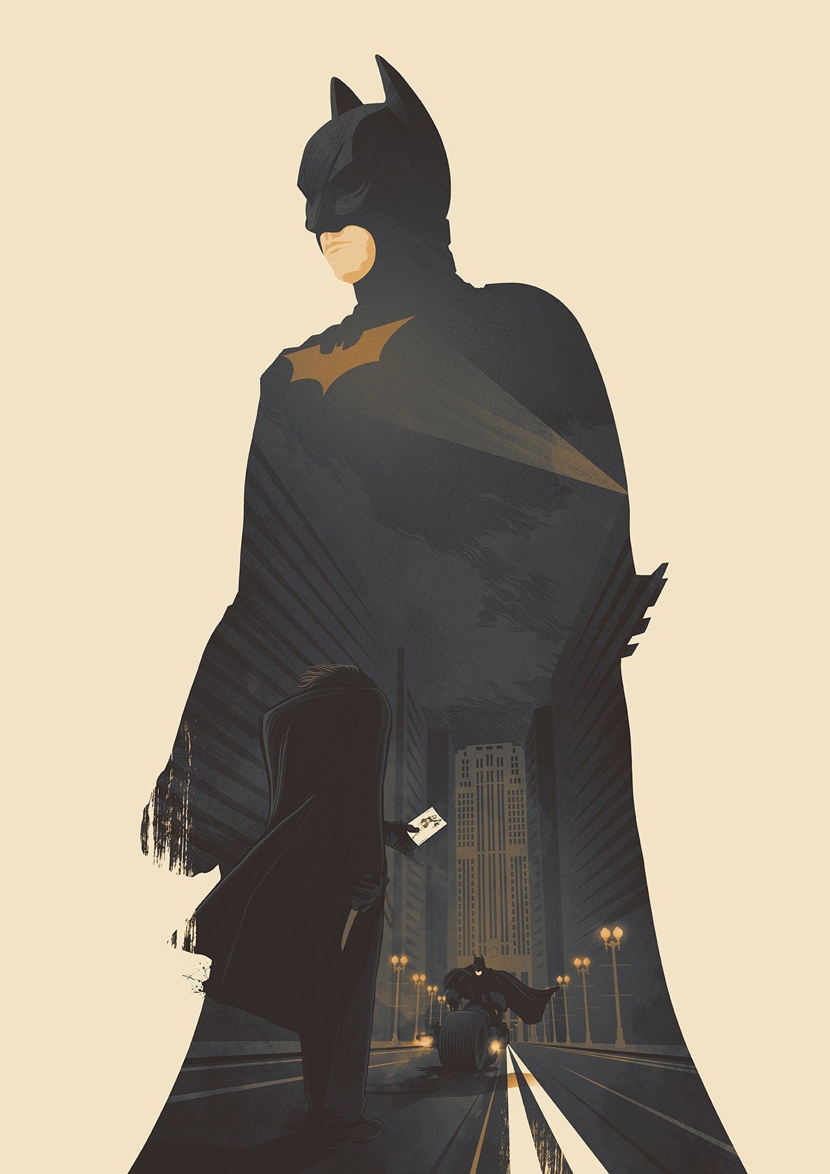 Batman The Dark Knight Movie Poster Print