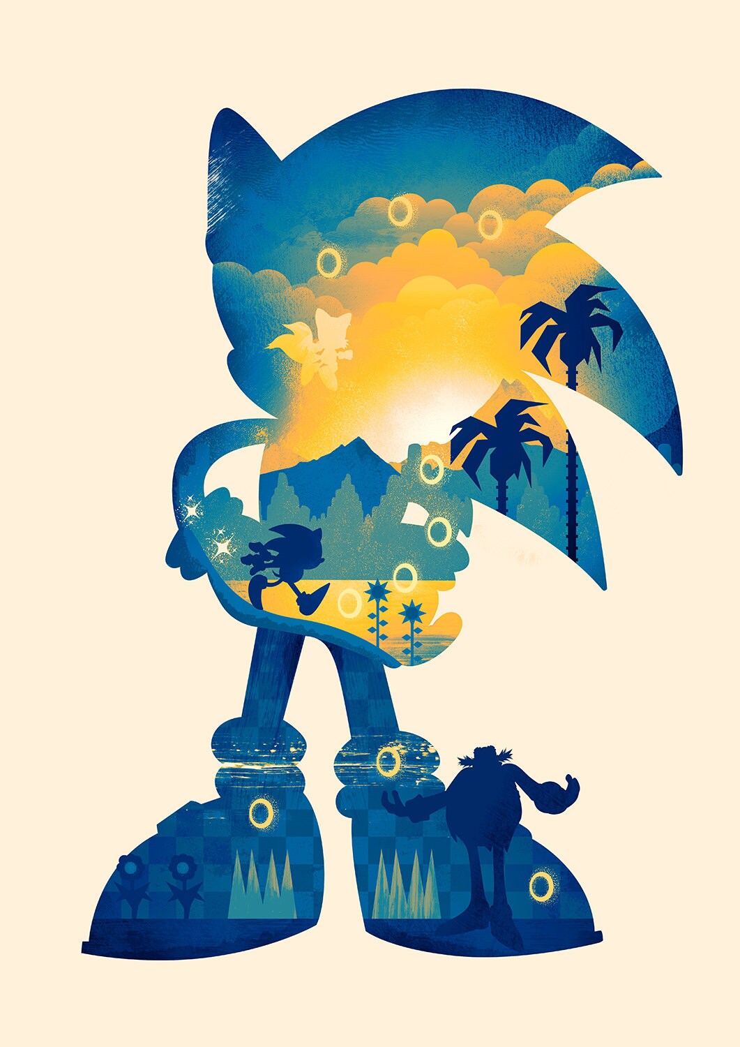 Sonic Poster Print