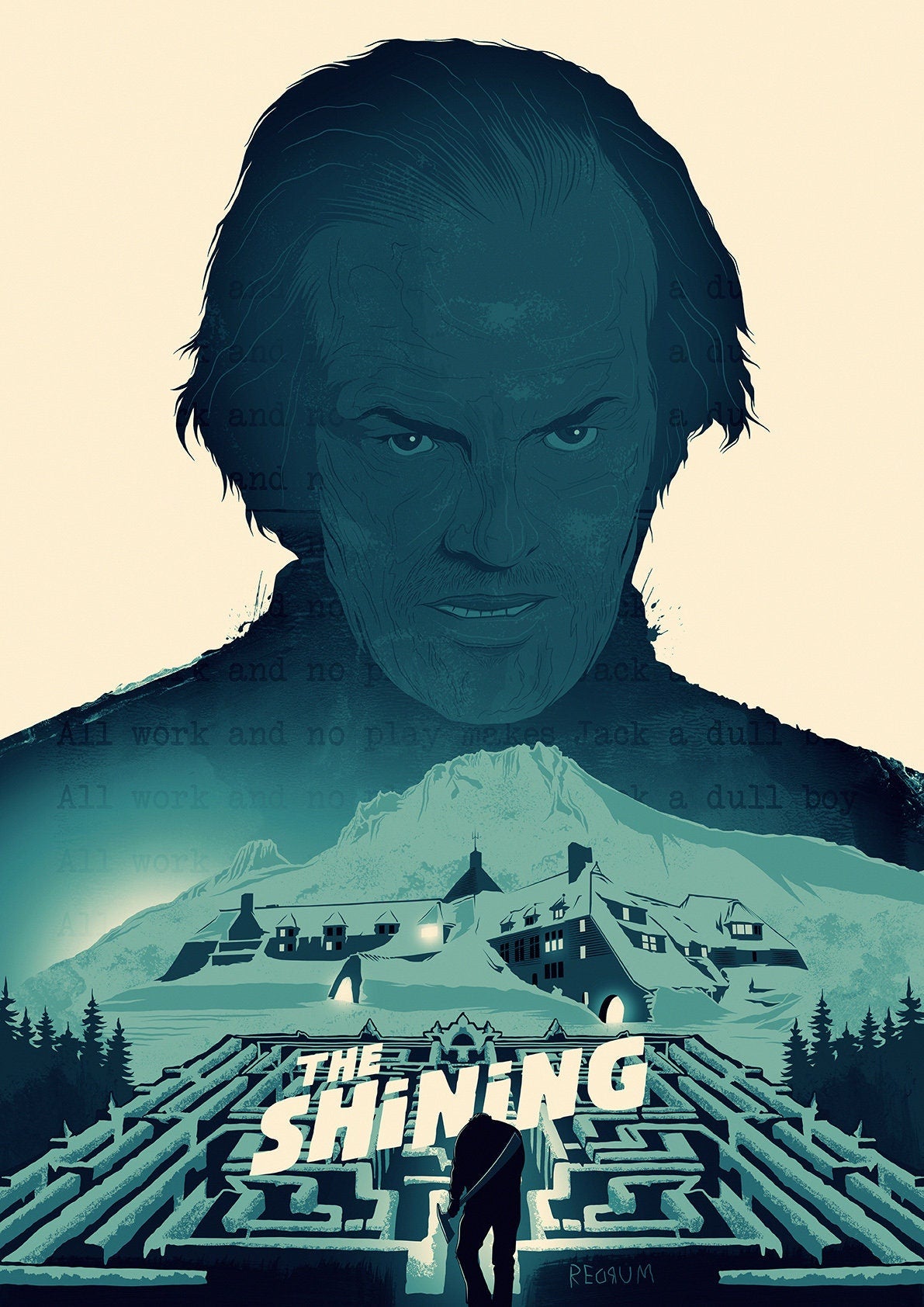 The Shining Movie Poster Print