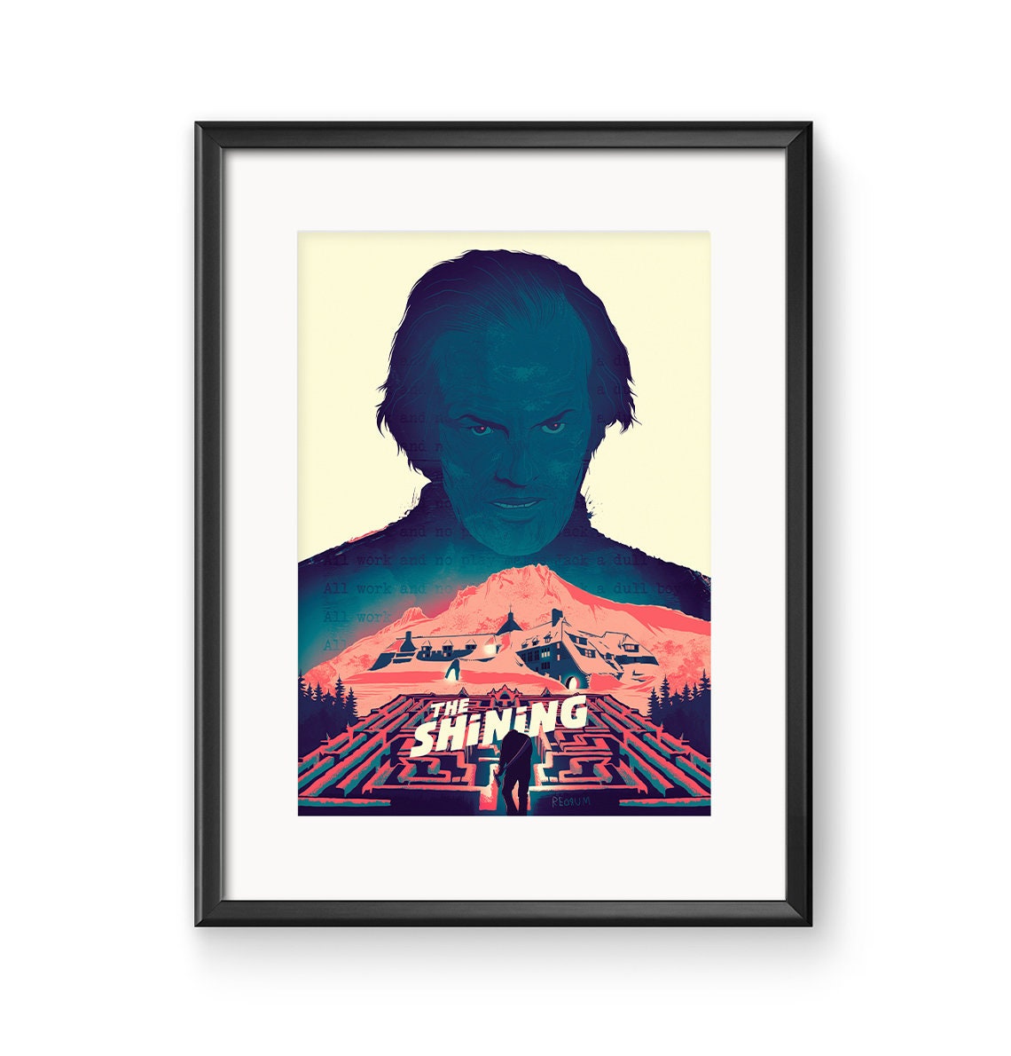 The Shining Movie Poster Print