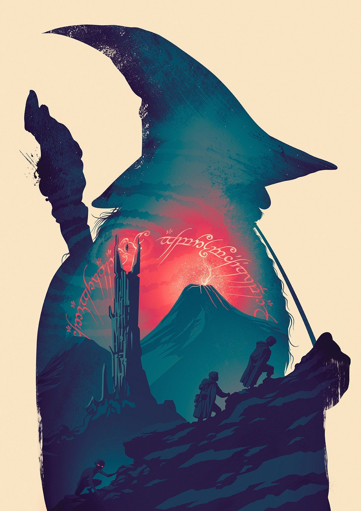 Lord Of The Rings Poster - Gandalf Print