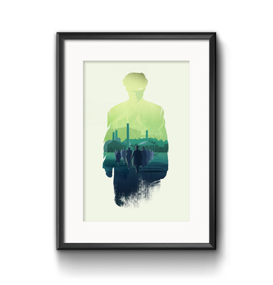 Peaky Blinders Silhouette Poster Print