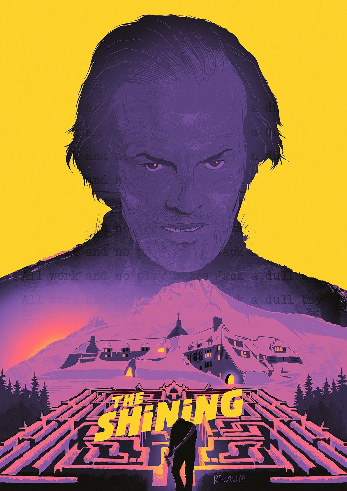 The Shining Movie Poster Print