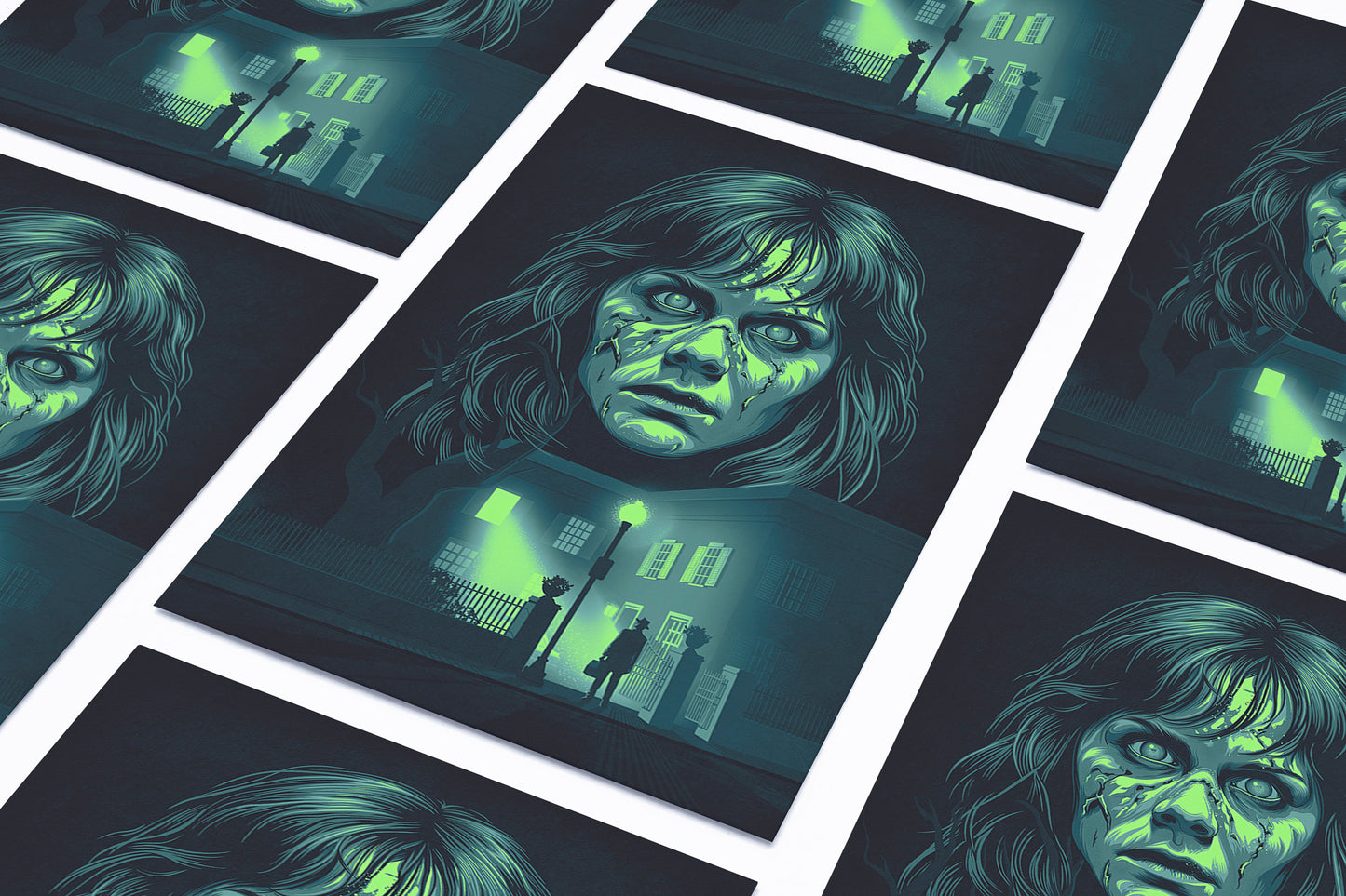 The Exorcist Horror Poster