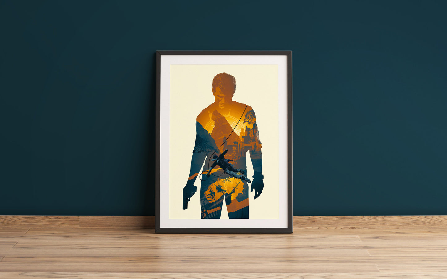 Uncharted Nathan Drake Poster Print