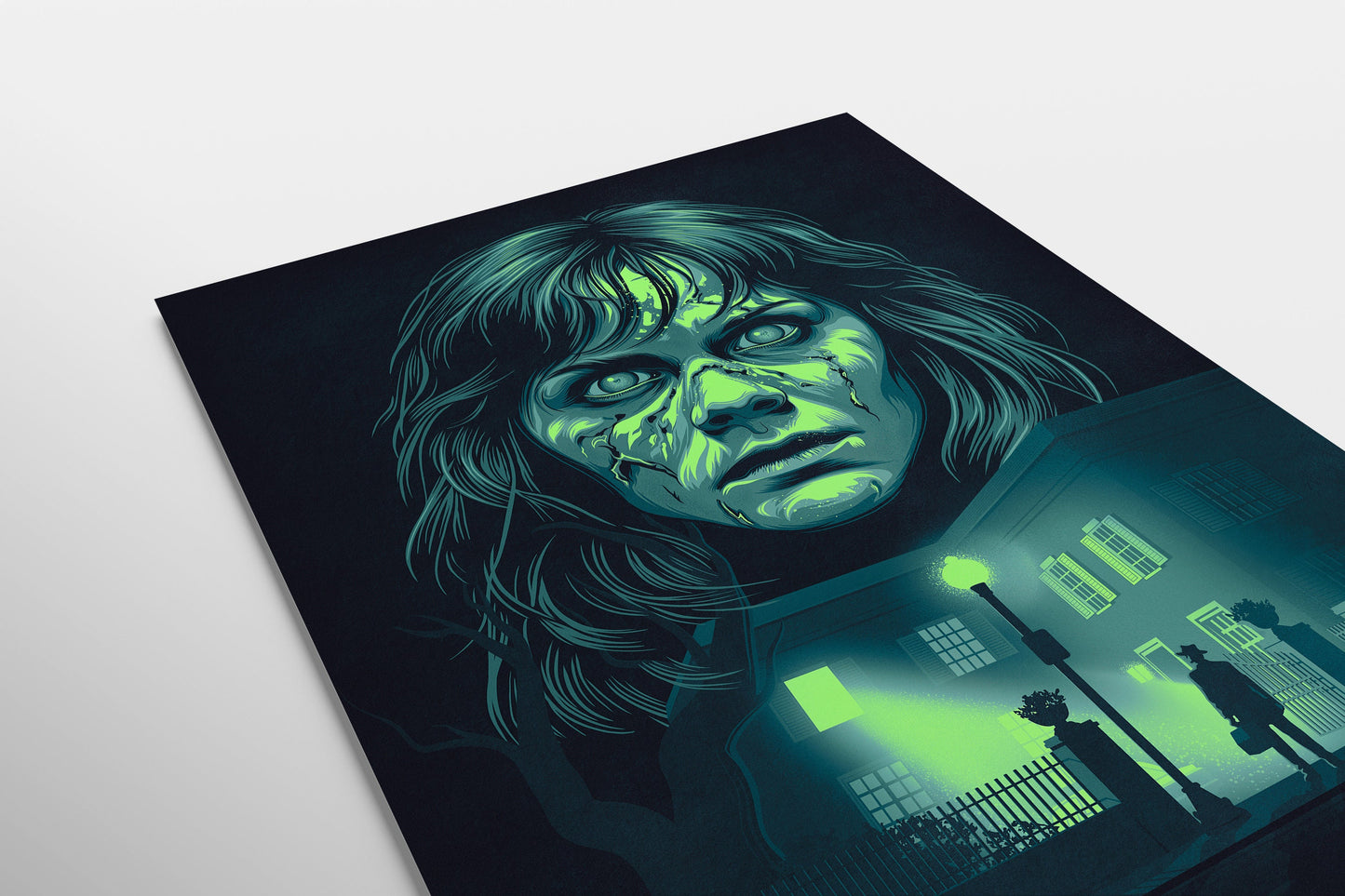 The Exorcist Horror Poster