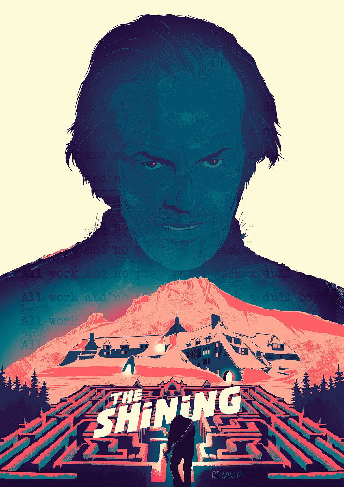 The Shining Movie Poster Print