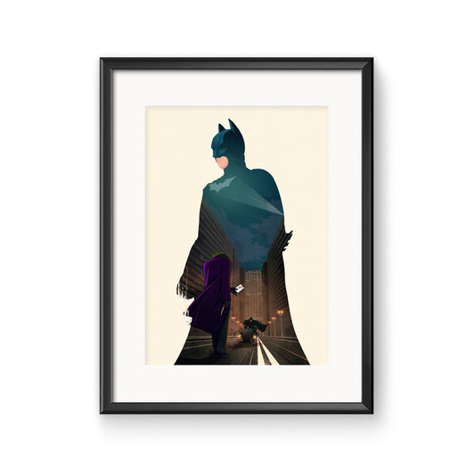 Batman The Dark Knight Movie Poster Print