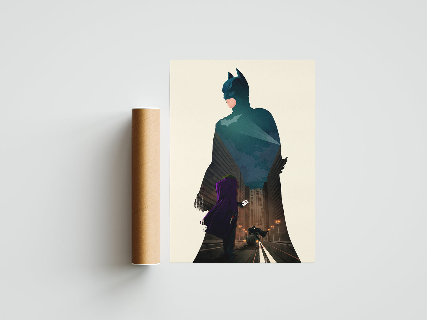 Batman The Dark Knight Movie Poster Print