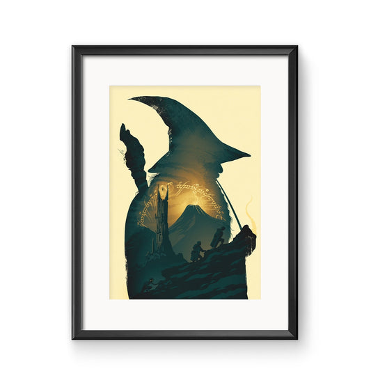 Lord Of The Rings Poster - Gandalf Print