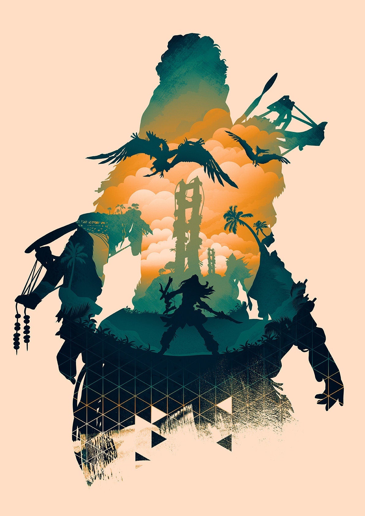 Horizon Forbidden West Poster Print