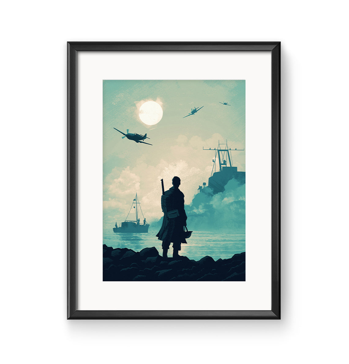 Dunkirk Chapter Frame Dunkirk Poster Print – Jason Pooley Art & Prints