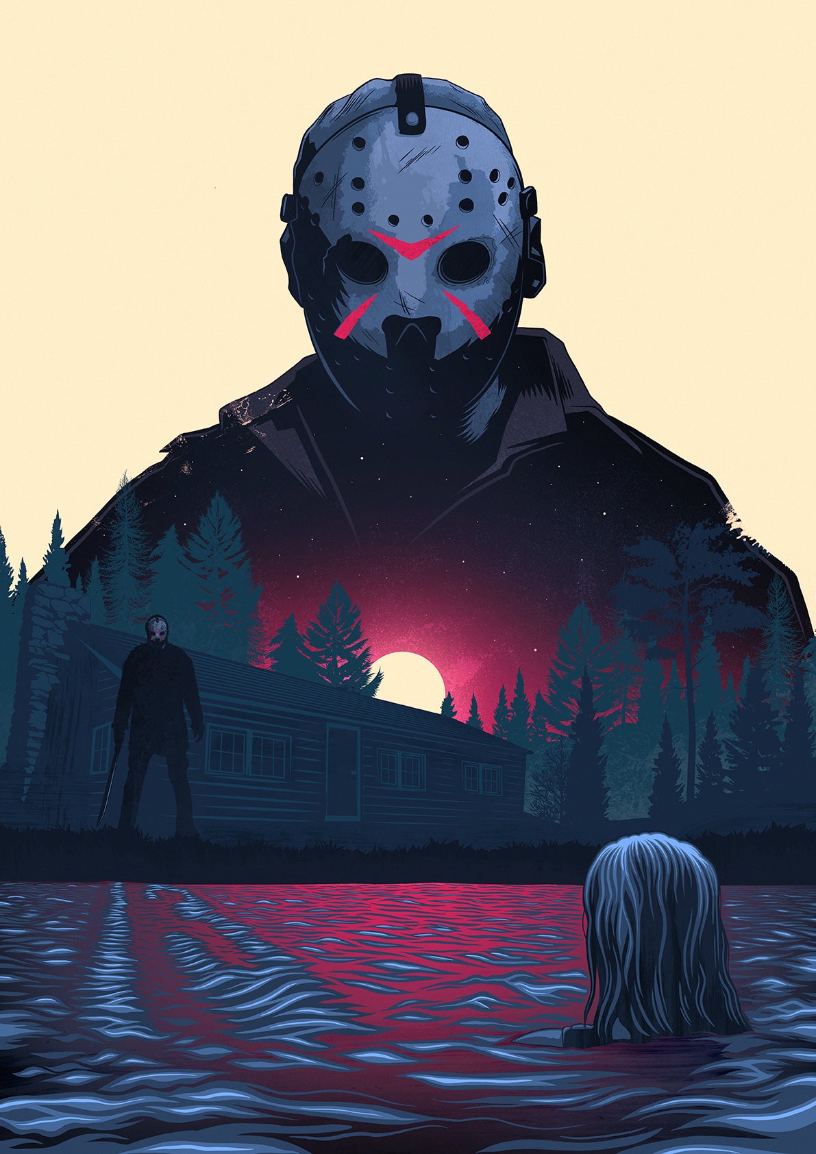 Friday The 13th Poster Print