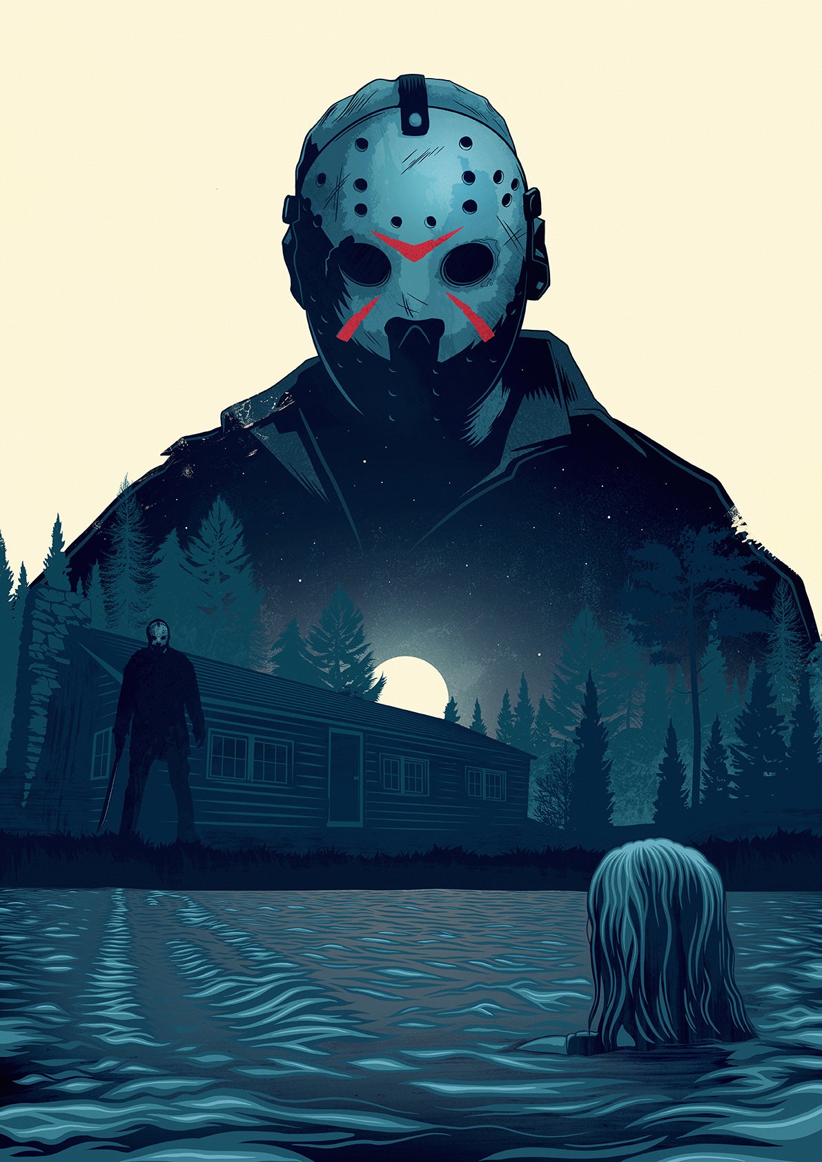 Friday The 13th Poster Print