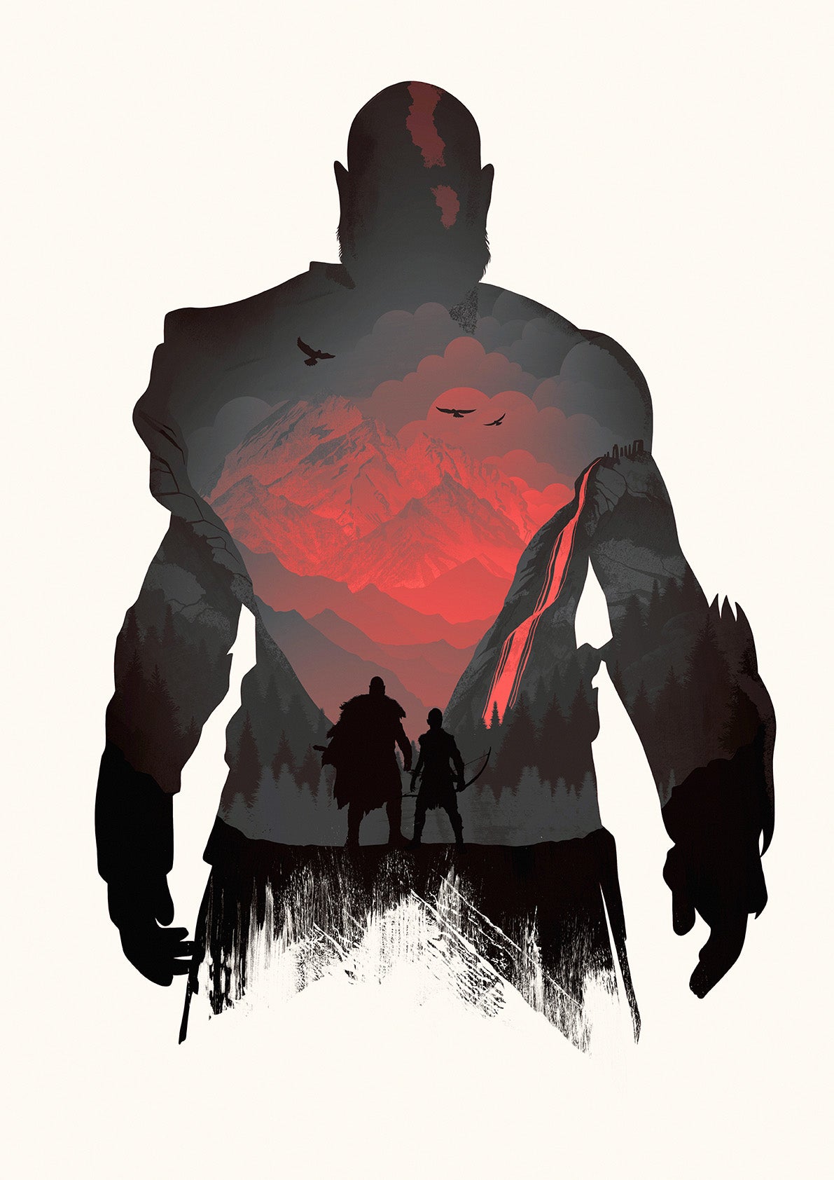 God Of War Poster Print