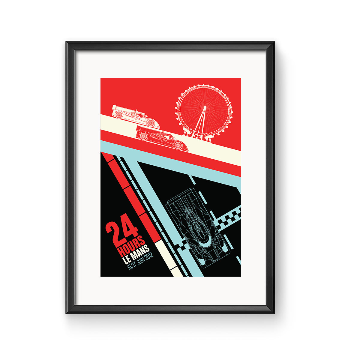 Le Mans 24 Hours Poster