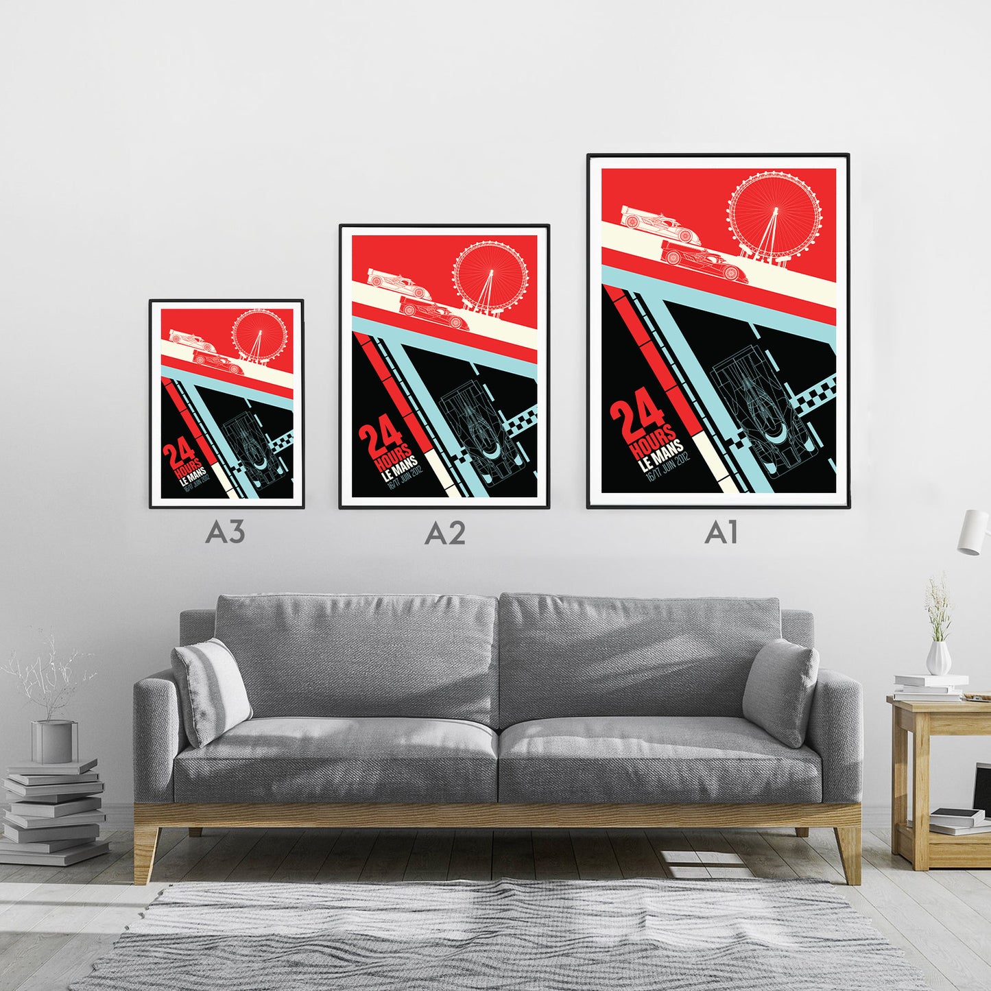 Le Mans 24 Hours Poster