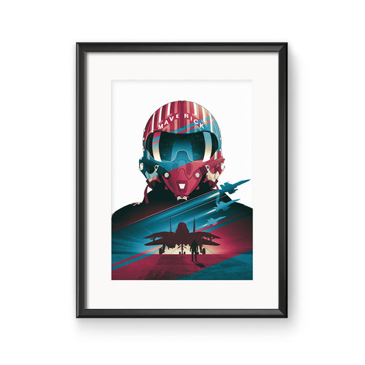 Top Gun Movie Poster Print