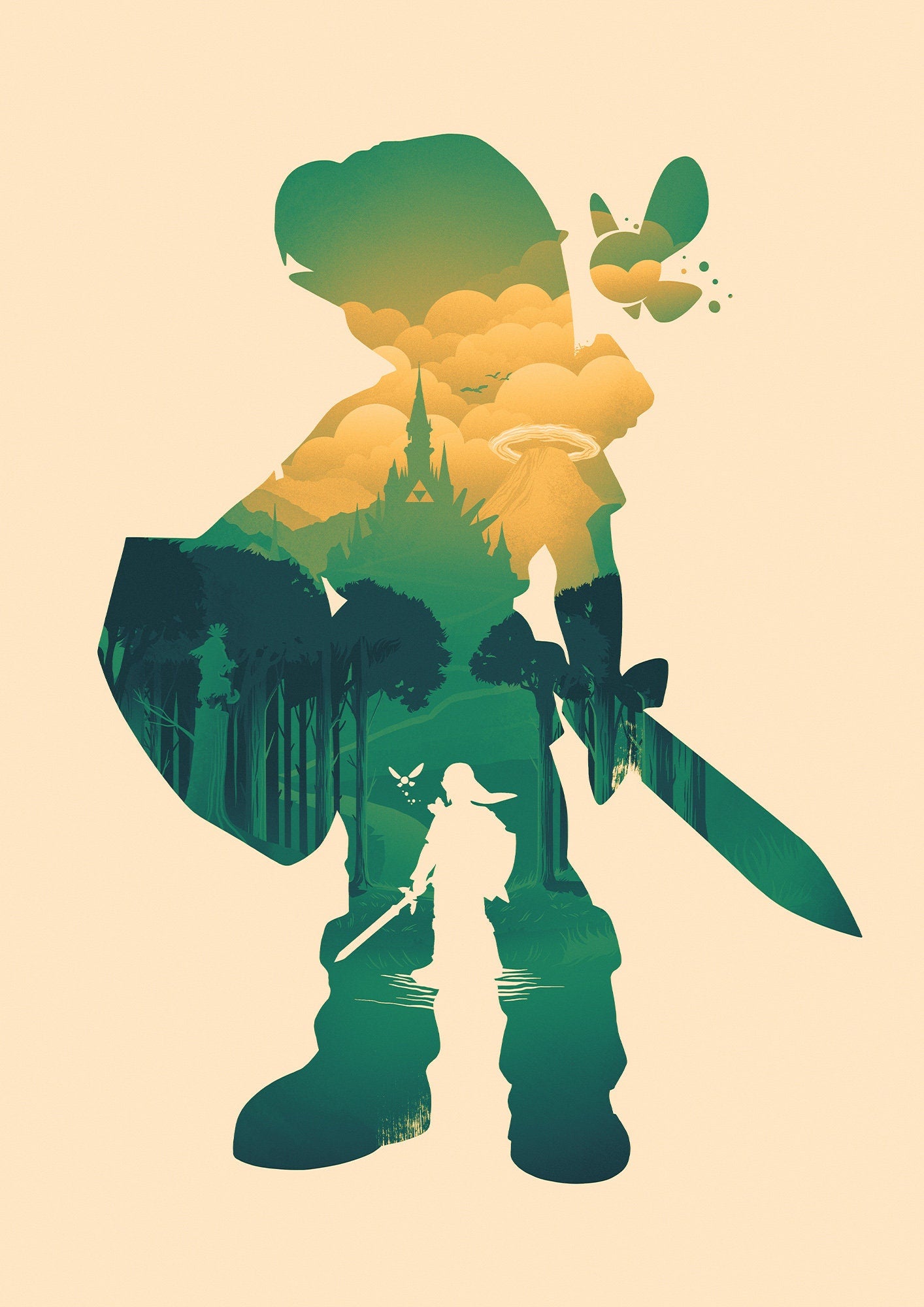 The Legend of Zelda: Ocarina of Time N64 Poster