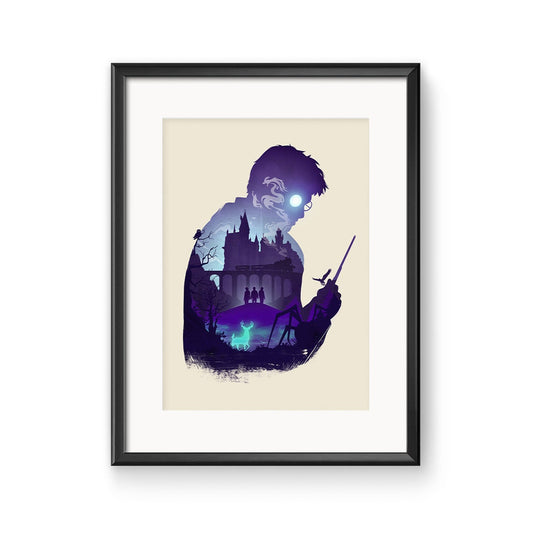 Harry Potter Movie Poster Print