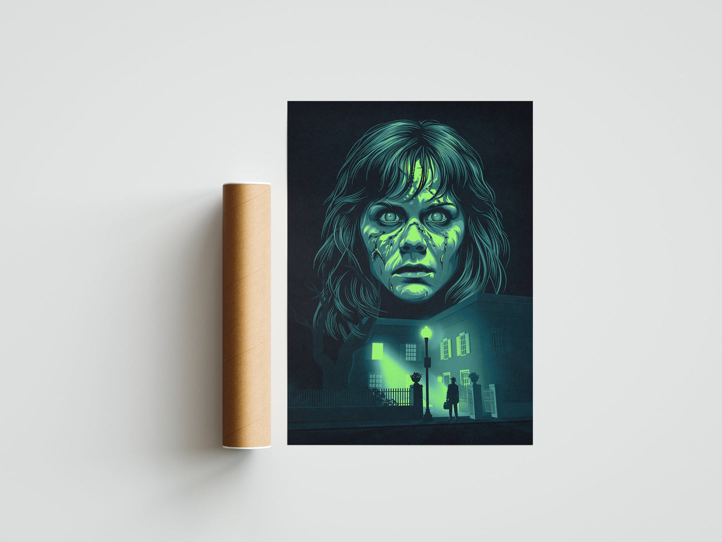 The Exorcist Horror Poster