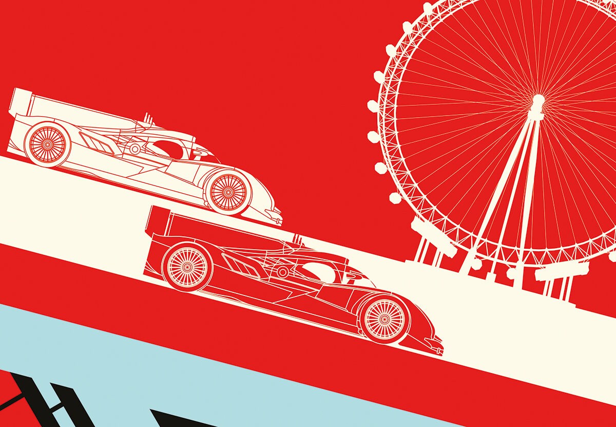 Le Mans 24 Hours Poster