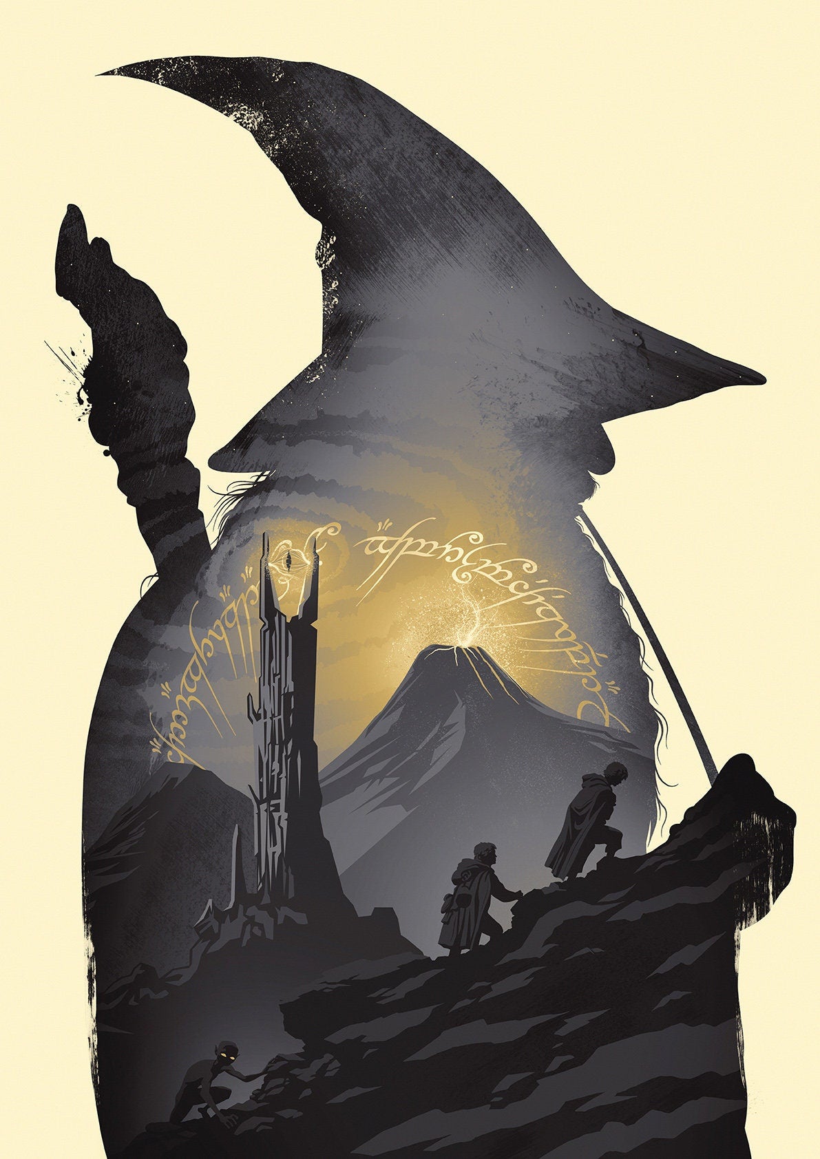 Lord Of The Rings Poster - Gandalf Print