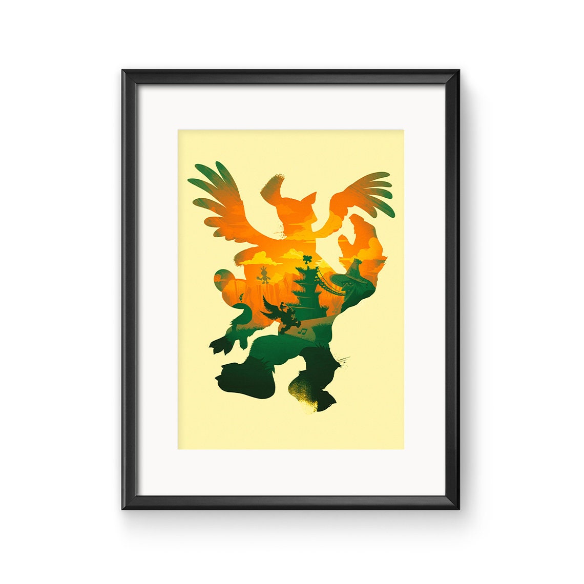 Banjo Kazooie N64 Poster