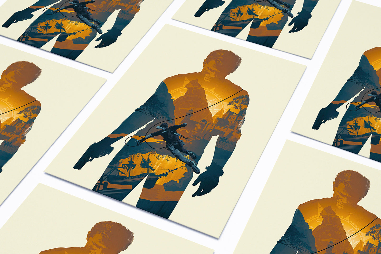 Uncharted Nathan Drake Poster Print